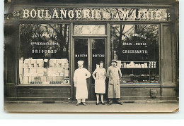 Carte-Photo - PARIS XIV - 23 R Brézin - Boulangerie De La Mairie - Maison Doiteau - Arrondissement: 14