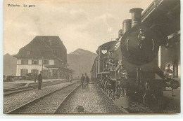Suisse - VALLORBE - La Gare - Train En Gare - Bahnhof - Vallorbe