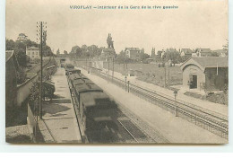 VIROFLAY - Intérieur De La Gare De La Rive Gauche - Un Train - Viroflay
