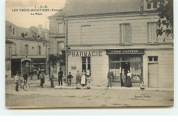 LES TROIS-MOUTIERS - La Place - Pharmacie, Firmin Coiffeur - Les Trois Moutiers