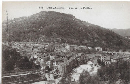 L'Escarène. Vue Dominante Vers Le Paillon. - L'Escarène