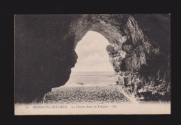 CPA - 76 - Berneval-sur-Mer - La Grotte Dans La Falaise - Circulée En 1951 - Berneval