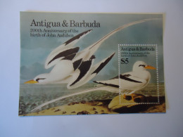 ANTIGUA  & BARBUDA  MNH  STAMPS SHEET AUDUBON  1985 - Ducks