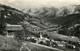 GRAND BORNAND . Vue Générale Et Chaine Des Aravis - Le Grand Bornand