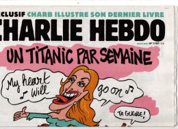 CHARLIE HEBDO N° 1187 Avril 2015 - Humour