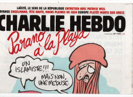 CHARLIE HEBDO N° 1197 Juillet 2015 - Humour