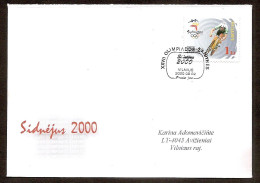 Lithuania 2000●Olympic Games Sydney●Mi765-36 Compl. Set On 2xFDC●Cover - Summer 2000: Sydney