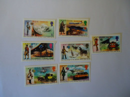 ANTIGUA  & BARBUDA  MNH  STAMPS SST OF 7 UNION POSTAL - WPV (Weltpostverein)