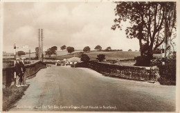 CPSM Sark Bridge And Old Tall Bar,Gretna Green,First House In Scotland-RARE     L2658 - Dumfriesshire