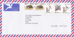 From South Africa To Jersey - 1998 - Lettres & Documents
