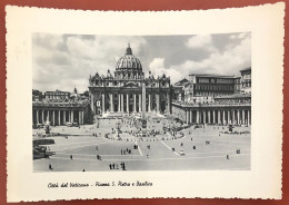 Città Del Vaticano - Piazza S. Pietro E Basilica - 1959 (c08) - Vatikanstadt