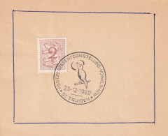 1962 POSTZEGELTENTOONSTELLING VOGEL SHOW ST TRUIDEN OISEAUX - Storia Postale