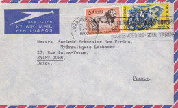 From South Africa To France - 1960 - Lettres & Documents