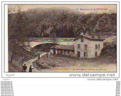 Cpa  (    Dep  42  )   à   ROCHETAILLEE Environ De St-Etienne   ""  Le Barrage Et Le Pont Du Moulin  " - Rochetaillee