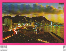 CP (Réf: Z 3718) (ASIE CHINE)  HONG KONG NIGHT SCENE - Chine (Hong Kong)
