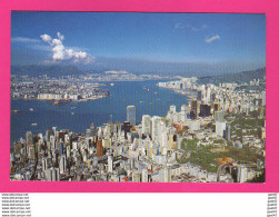 CP (Réf: Z 3686) (ASIE CHINE HONG KONG)  KOWLOON FROM THE PEAK - Chine (Hong Kong)