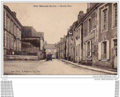 Cpa   (   Dep  72  )   MALICORNE  Grande Rue 1931 - Malicorne Sur Sarthe