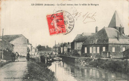 LE CHESNE: LE CANAL ENTRANT DANS LA VILLE DE MONTGON - Le Chesne