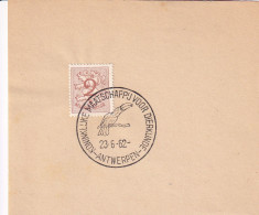 1962 ANTWERPEN KONINKLUKE MAATSCHAPPU VOOR DIERKUNDE - Storia Postale