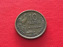 Münze Münzen Umlaufmünze Frankreich 10 Francs 1953 Ohne Münzzeichen - 10 Francs