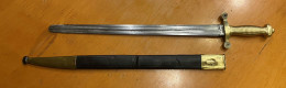 Fireman's Sword. France. M1855 (T457) - Armes Blanches