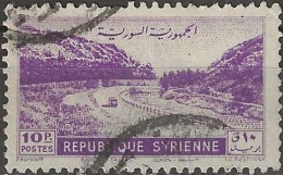 SYRIA 1950 Abous–Damascus Road - 10p. - Violet FU - Syria