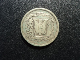 RÉPUBLIQUE DOMINICAINE * : 25 CENTAVOS   1956 **  KM 20     TB+ - Dominicana