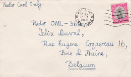 From South Africa To Belgium - 1949 - Storia Postale