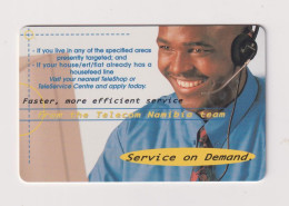 NAMIBIA  - Service On Demand Chip Phonecard - Namibië