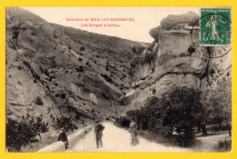 CPA BUIS -les - BARONNIES - LES GORGES D'UBRIEU - 1915 - Buis-les-Baronnies