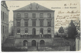 NEUFCHÂTEAU : Ecole Moyenne - Belle Animation - 1906 - Neufchâteau