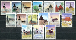 Finnland Alandinseln Finland Aland Islands  Postfrisch/MNH - Church Series Complete - Ålandinseln