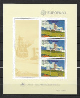 Azores 1983.  Europa Mi BL4  (**) - 1983