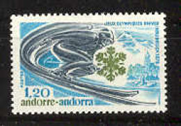 Andorra -Franc 1976 JJOO Insbruck Y=251 E=272 - Unused Stamps