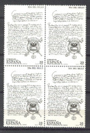 Spain 1989 - Dia Del Sello Ed 2999 Bloque (**) - Giornata Del Francobollo