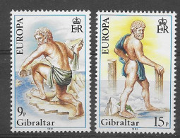 Gibraltar 1981.  Europa Mi 416-17  (**) - 1981