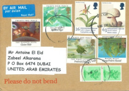 GREAT BRITAIN. - 2014, REGISTERED STAMPS COVER TO DUBAI. - Briefe U. Dokumente