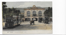 CPA - LYON - LA GARE DE PERRACHE - Tramway - Lyon 6