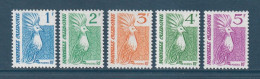 Nouvelle Calédonie - YT N° 568 à 572 ** - Neuf Sans Charnière - 1988 - Unused Stamps