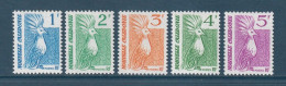 Nouvelle Calédonie - YT N° 568 à 572 ** - Neuf Sans Charnière - 1988 - Nuevos