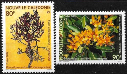 Nouvelle Calédonie 1989 - Yvert N° 574/575 - Michel N° 844/845 ** - Unused Stamps