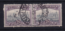 South Africa: 1933/48   Union Buildings   SG58a    2d   Grey & Dull Purple    Used Pair - Gebruikt