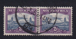 South Africa: 1950/51   Union Buildings    SG134    2d       Used Pair - Gebruikt