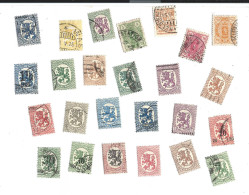 Un Lot De 25 Timbres FINLAND - Voir Scan - Oblitérés