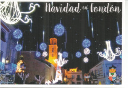 ENTERO POSTAL TARIFA A FONDON ALMERIA NAVIDAD CHRISTMAS - 1931-....