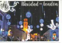 ENTERO POSTAL TARIFA A FONDON ALMERIA NAVIDAD CHRISTMAS - 1931-....