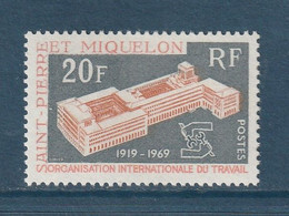 Saint Pierre Et Miquelon - YT N° 398 ** - Neuf Sans Charnière - 1969 - Ongebruikt