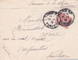 From Tunisia To France - 1913 - Cartas & Documentos