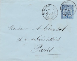 From Tunisia To France - 1892 - Lettres & Documents