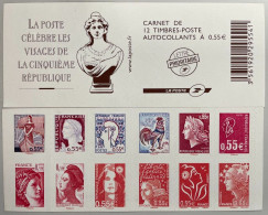 Carnet Non Plié "Timbres Autoadhésifs"  N° BC1518 Neuf **  TTB  Vendu "Sous La Faciale" - Cuadernillos